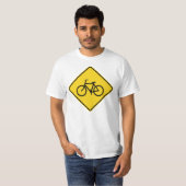 Fietskruisingzone T-shirt (Voorkant volledig)