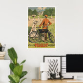 Fietskunst Fietsen Print Bicycle Poster (Thuiskantoor)