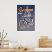 Fietskunst Fietsposter (H367)a Poster (Keuken)