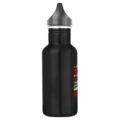 Fietskunst gelooft in jezelf waterfles (Links)