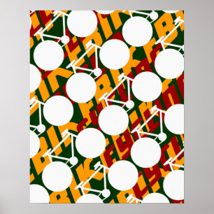 fietskunst poster