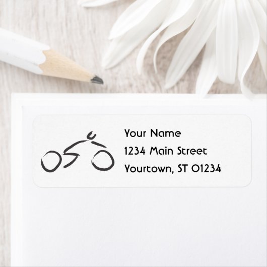 Fietskunst swash etiket (Insitu)