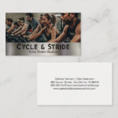 Fietsles Studio in Sessie Visitekaartje (Voorkant / Achterkant)