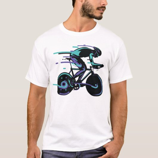 Fietslicht T-shirt (Voorkant)