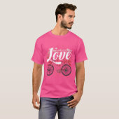 Fietsliefde jongen t-shirt (Voorkant volledig)
