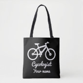 Fietsliefhebber Cycoloog Gepersonaliseerde Geschen Tote Bag (Voorkant)