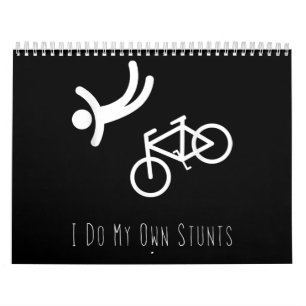 fietsliefhebber - ik doe mijn eigen stunts bmx fie kalender