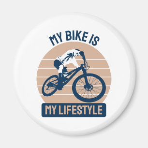 Fietsliefhebber - Mijn fiets is mijn levensstijl Magneet