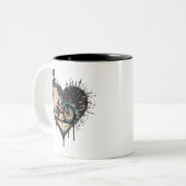 Fietsliefhebber Mok (Voorkant links)