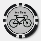Fietsliefhebber of Fiets Business Promo Poker Chips (Voorkant)