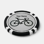 Fietsliefhebber of Fiets Business Promo Poker Chips (Enkel)