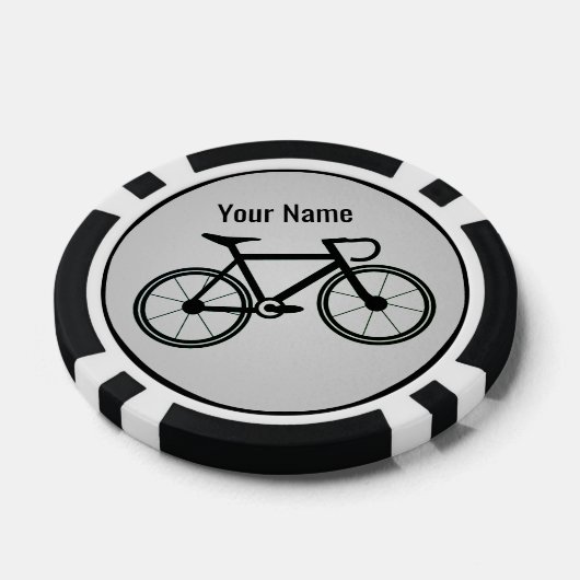 Fietsliefhebber of Fiets Business Promo Poker Chips (Enkel)