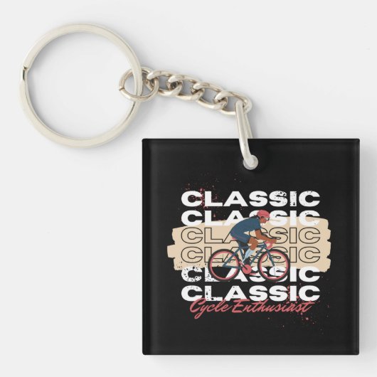 Fietsliefhebber Sleutelhanger (voorkant)
