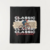 Fietsliefhebber Wandkleed (Voorkant)