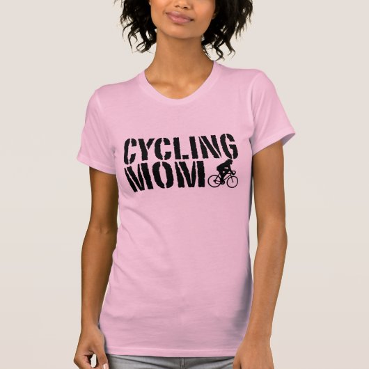 Fietsmam T-shirt (Voorkant)