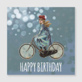  fietsmeisje - Birthday (Voorkant)
