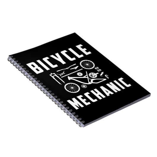 Fietsmonteur fietsmonteur notitieboek (Rechterzijde)