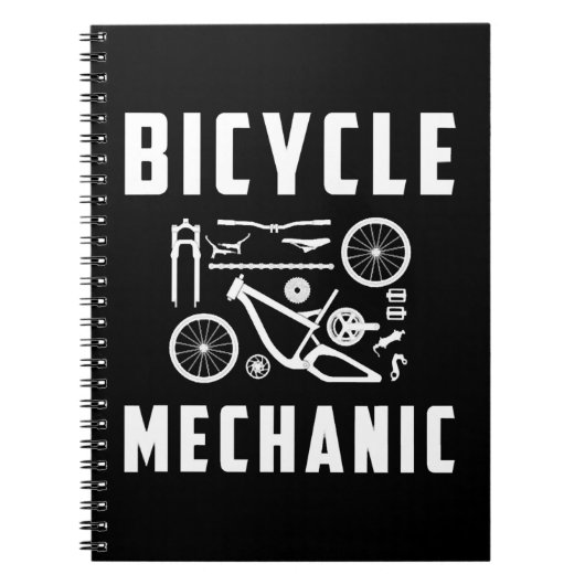 Fietsmonteur fietsmonteur notitieboek (Voorkant)