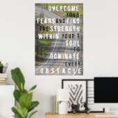 Fietsmotivatieposter Poster (Thuiskantoor)