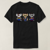 Fietsmuizen van Mars Chibi T-shirt (Design voorkant)