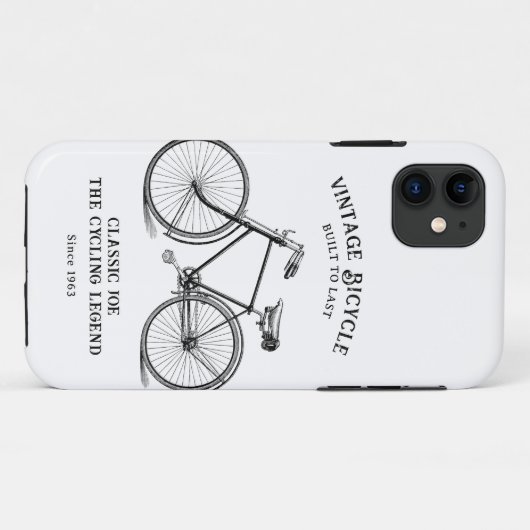 fietsnaam geboortejaar Aangepast Case-Mate iPhone Case (Achterkant (horizontaal))
