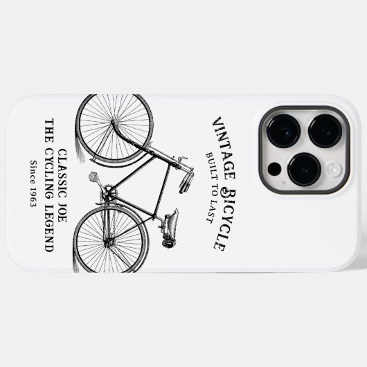  fietsnaam geboortejaar Aangepast Case-Mate iPhone Case