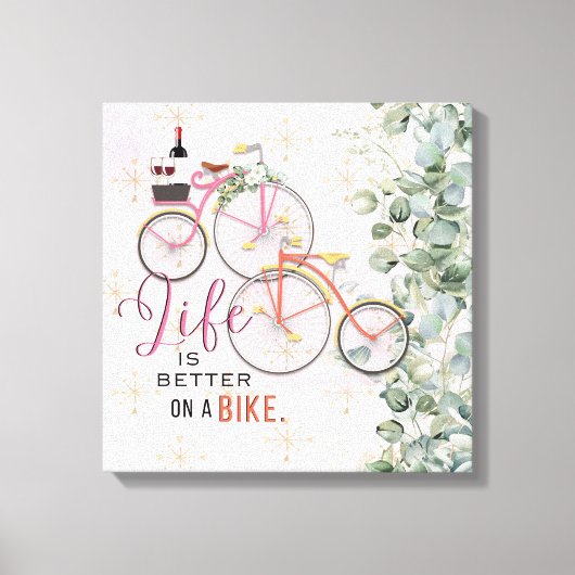 Fietsofferte Canvas Afdruk (Voorkant)