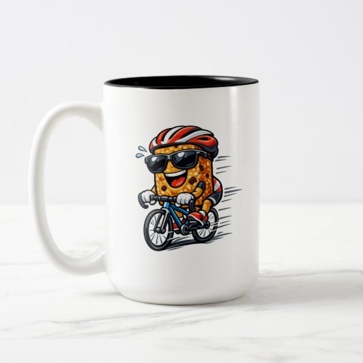 Fietsonderbreking Tweekleurige Koffiemok (Links)