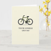 Fietsonderdeel Vaderdag kaart (Gele Bloem)