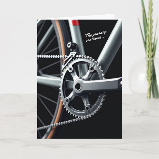 Fietsonderdeel Verjaardagskaart Kaart (Voorkant)