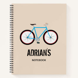 Fietsonderdelen Notitieboek Schetsboek
