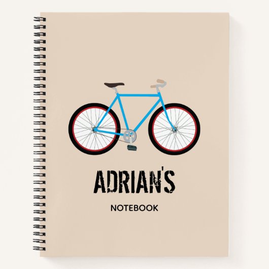 Fietsonderdelen Notitieboek Schetsboek (Voorkant)