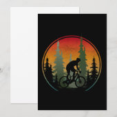 Fietsondergang Natuur Landschap Kaart (Voorkant / Achterkant)