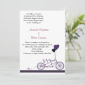 Fietsoninvitatie Kaart (Staand voorkant)