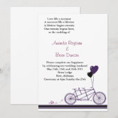 Fietsoninvitatie Kaart (Voorkant / Achterkant)