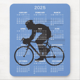 Fietsontwerp 2025 Kalender Muismat
