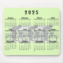 Fietsontwerp 2025 Kalender Muismat