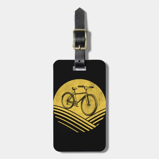 Fietsontwerp Bagagelabel (Voorkant verticaal)