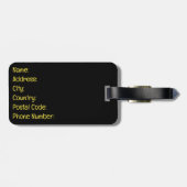 Fietsontwerp Bagagelabel (Achterkant horizontaal)