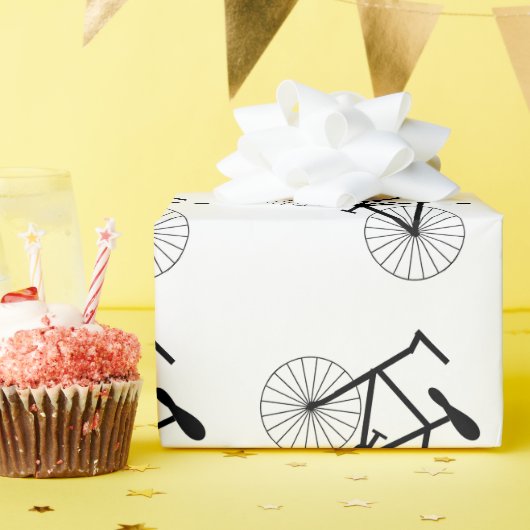 Fietsontwerp Cadeaupapier (Verjaardagsfeest)