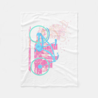Fietsontwerp Fleece Blanket Deken