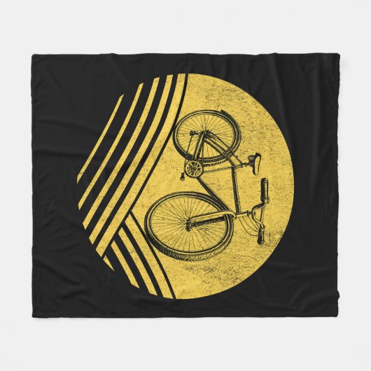 Fietsontwerp Fleece Deken (Voorkant (Horizontaal))
