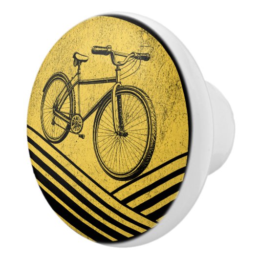 Fietsontwerp Keramische Knop (Rechts)