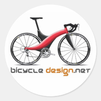 Fietsontwerp rond stickers
