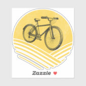 Fietsontwerp Sticker (Vel)