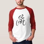 Fietsontwerp T-shirt (Voorkant)