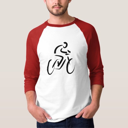 Fietsontwerp T-shirt (Voorkant)