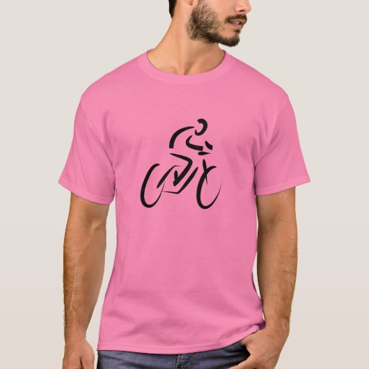 Fietsontwerp T-shirt (Voorkant)