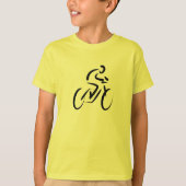 Fietsontwerp T-shirt (Voorkant)