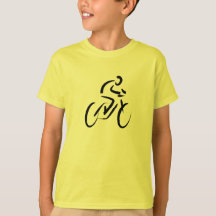 Fietsontwerp T-shirt